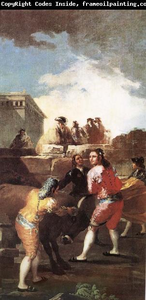 Francisco Goya La Novillada